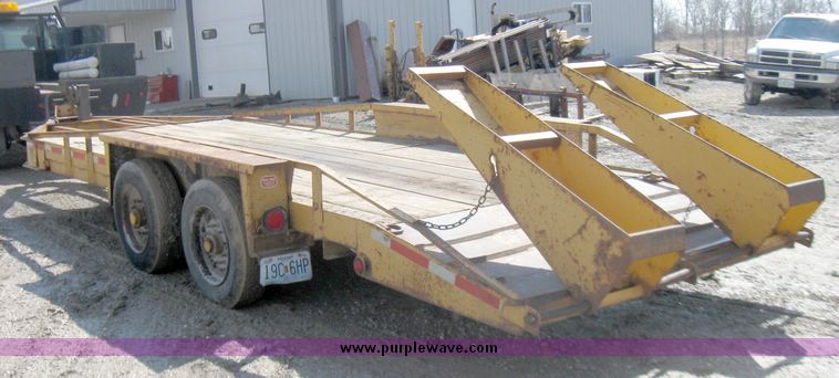 image for item 5695 1998 Belshe T-18 trailer