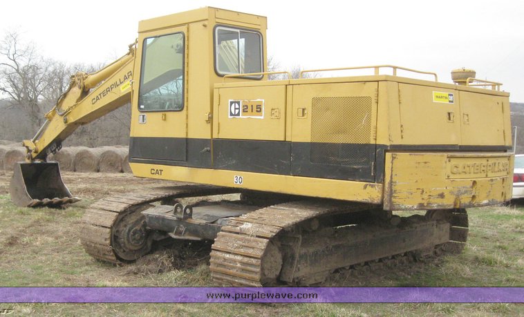 image for item 6039 1980 Caterpillar 215 excavator
