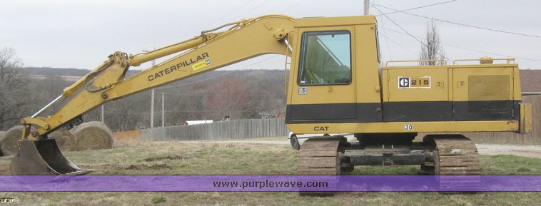 image for item 6039 1980 Caterpillar 215 excavator