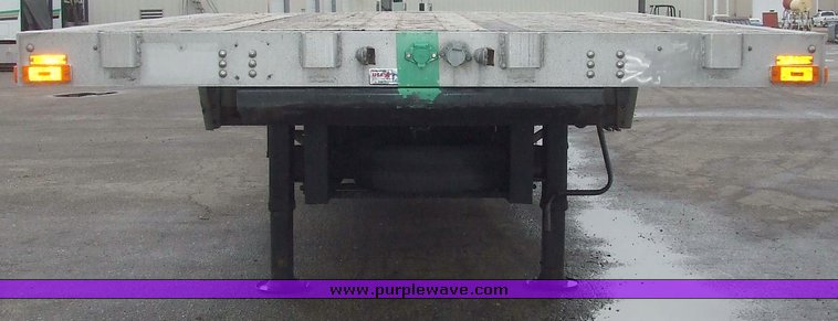 image for item 6654 2003 Transcraft D-Eagle W2 drop deck trailer