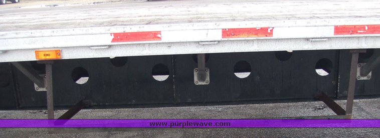 image for item 6654 2003 Transcraft D-Eagle W2 drop deck trailer