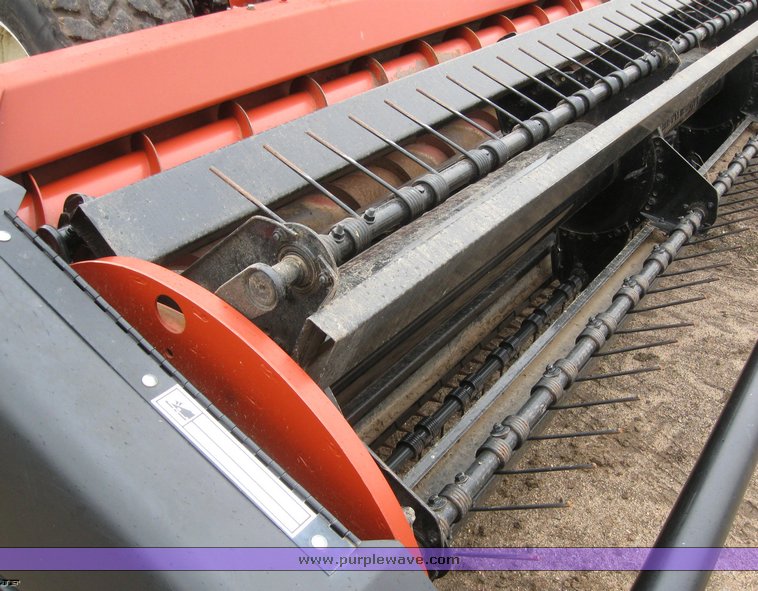 image for item 1450 2002 Hesston 8450 swather with 18' Header