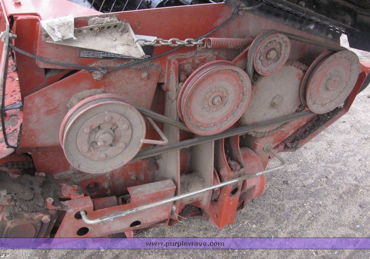 image for item 1450 2002 Hesston 8450 swather with 18' Header