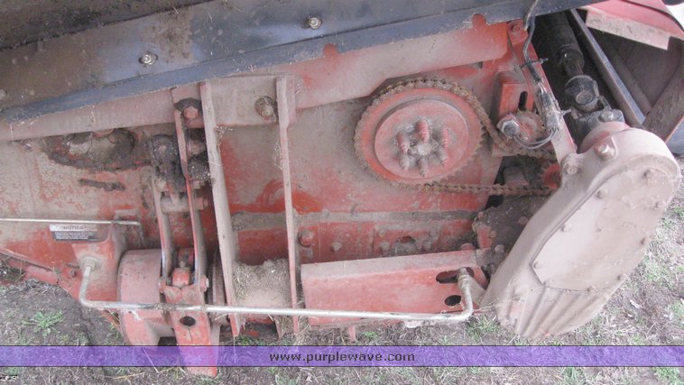 image for item 1450 2002 Hesston 8450 swather with 18' Header