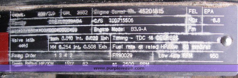 image for item 1450 2002 Hesston 8450 swather with 18' Header