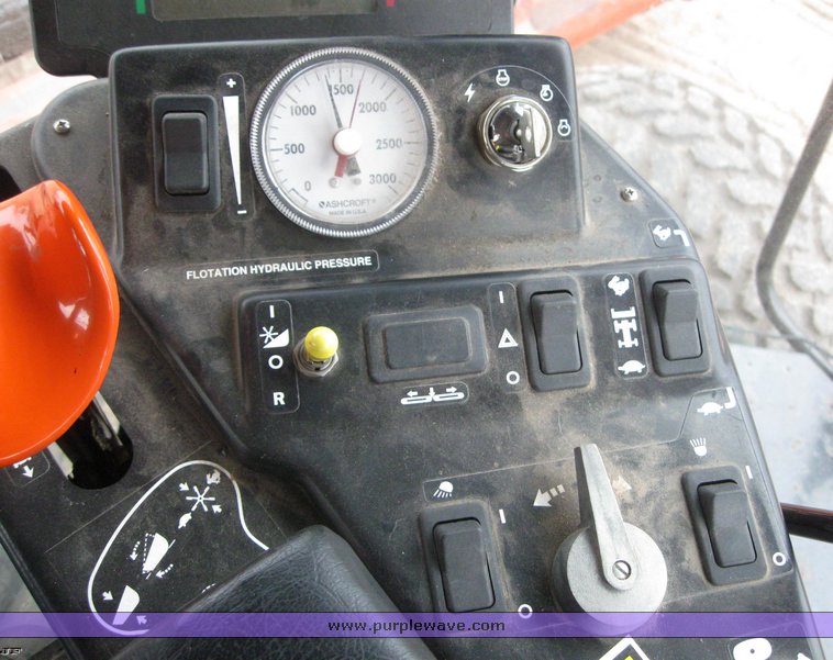 image for item 1450 2002 Hesston 8450 swather with 18' Header