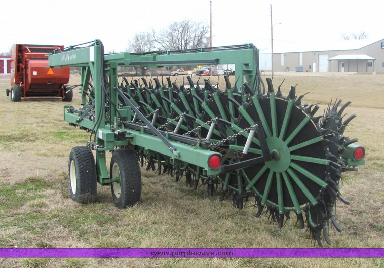 image for item 3217 1997 Golden Eagle 18 ft. wheel rake