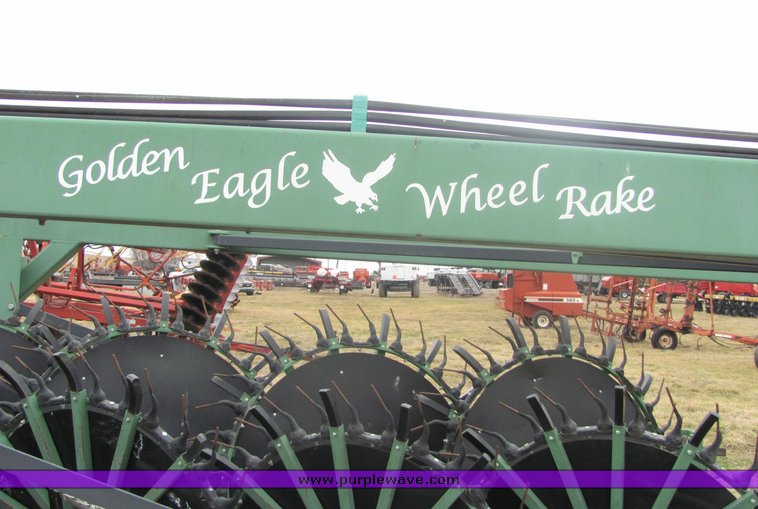 image for item 3217 1997 Golden Eagle 18 ft. wheel rake