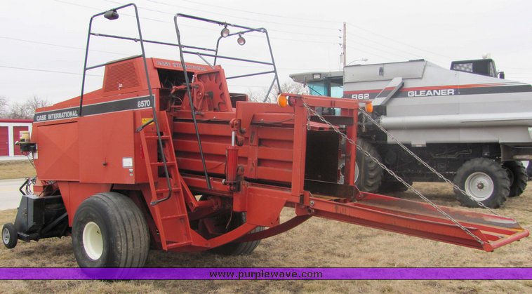 image for item 3232 Case 8570 3x3 large square baler