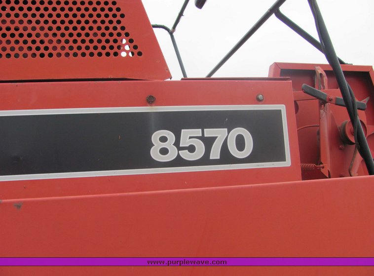 image for item 3232 Case 8570 3x3 large square baler