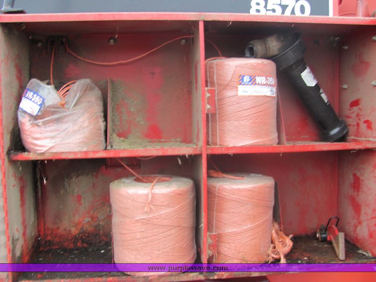 image for item 3232 Case 8570 3x3 large square baler