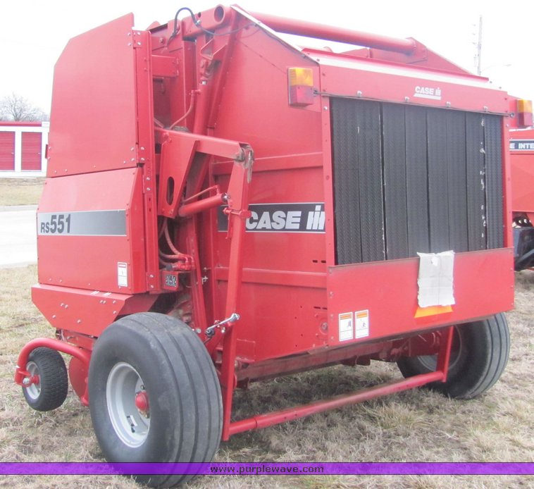 image for item 3233 Case RS551 round baler