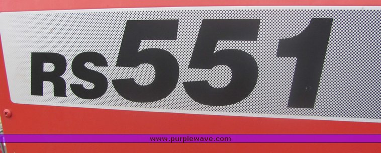 image for item 3233 Case RS551 round baler