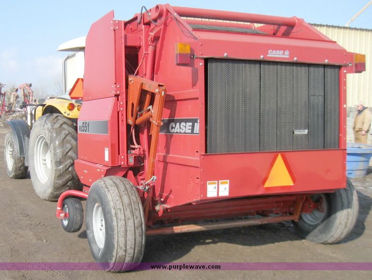 image for item 3407 Case RS551 round baler