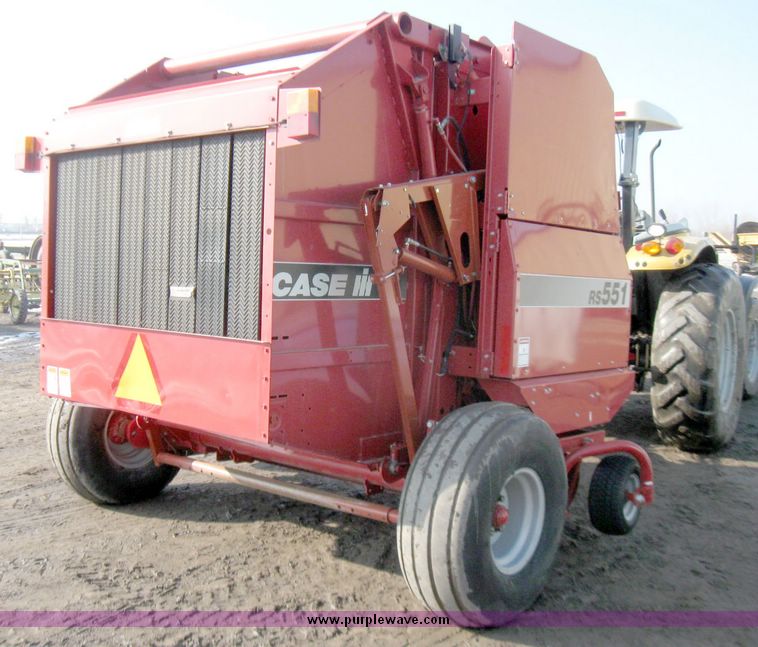 image for item 3407 Case RS551 round baler