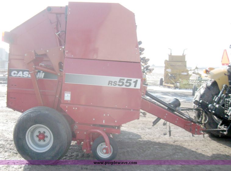 image for item 3407 Case RS551 round baler