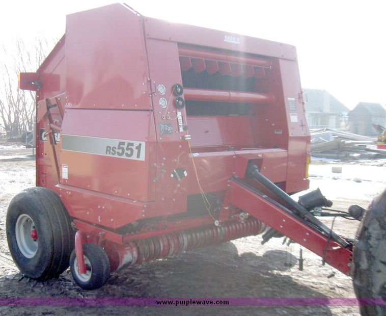 image for item 3407 Case RS551 round baler