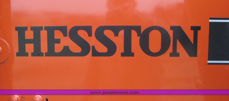 image for item 3443 2007 Hesston 5556A round baler