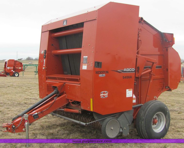 image for item 3444 2007 AGCO 5456A round baler