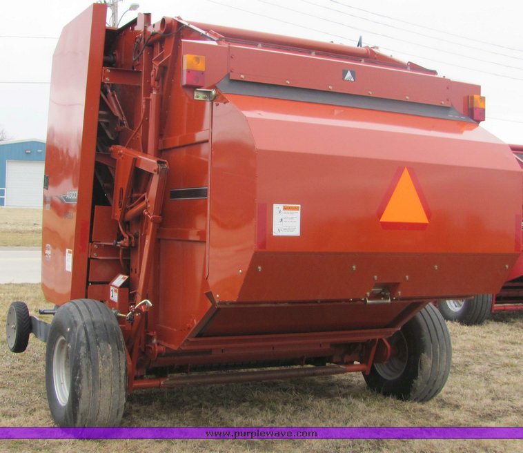 image for item 3444 2007 AGCO 5456A round baler