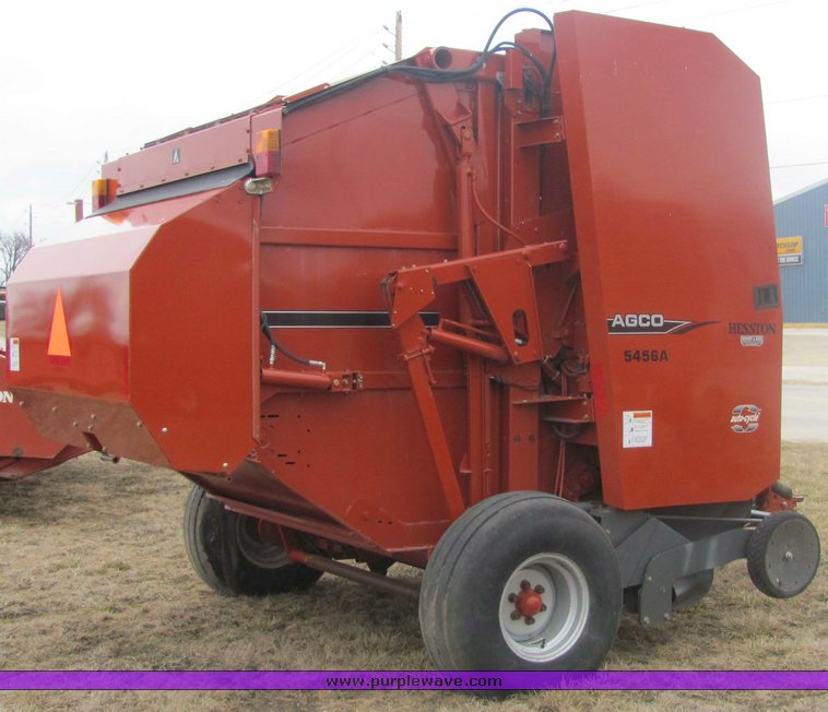 image for item 3444 2007 AGCO 5456A round baler