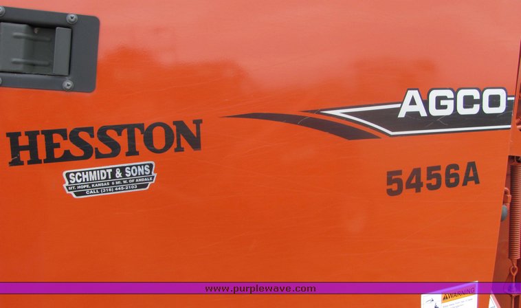 image for item 3444 2007 AGCO 5456A round baler