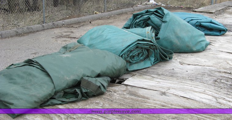 image for item 3544 (4) heavy duty tarps