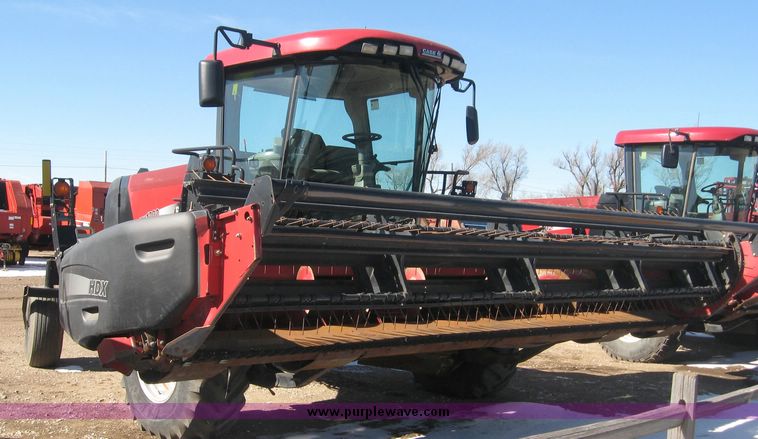 image for item 3924 2005 Case IH WDX1202 self propelled swather