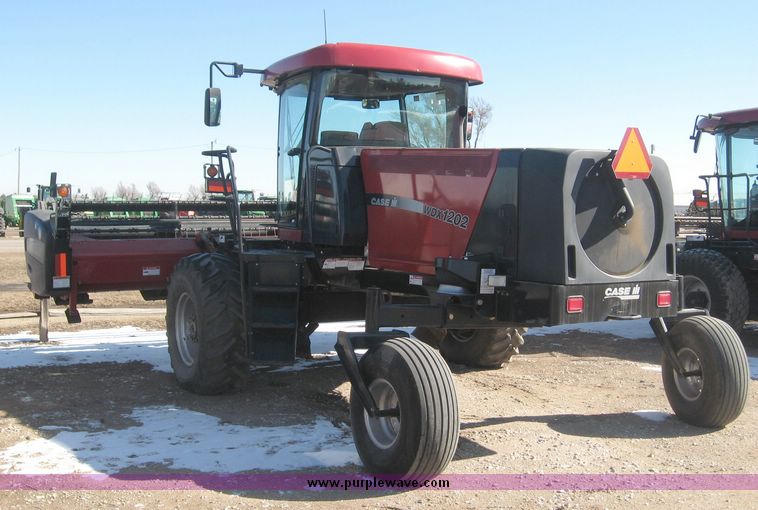 image for item 3924 2005 Case IH WDX1202 self propelled swather