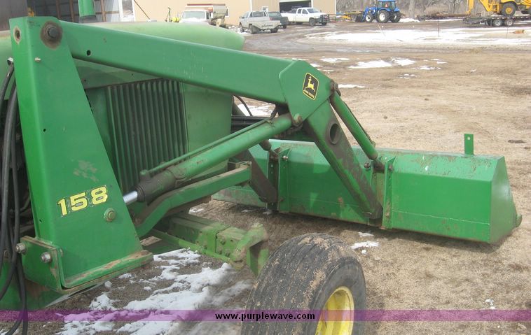 image for item 3938 John Deere 4010 tractor with John Deere 158 loader