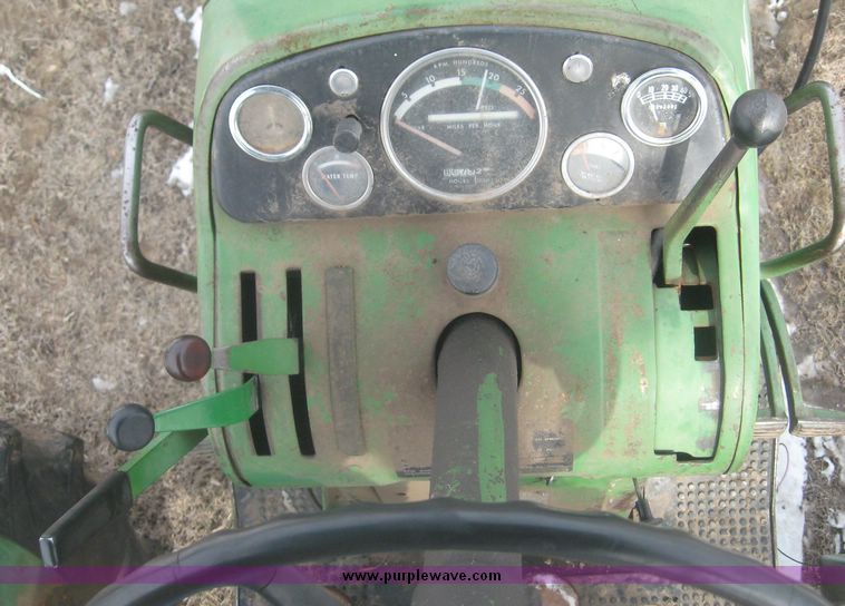 image for item 3938 John Deere 4010 tractor with John Deere 158 loader