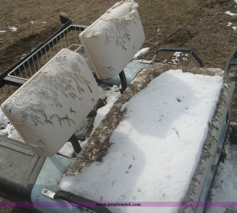 image for item 3943 EZ GO three wheeled electric golf cart