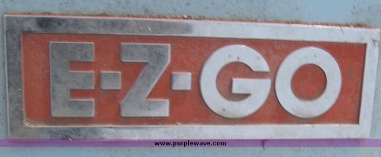 image for item 3943 EZ GO three wheeled electric golf cart