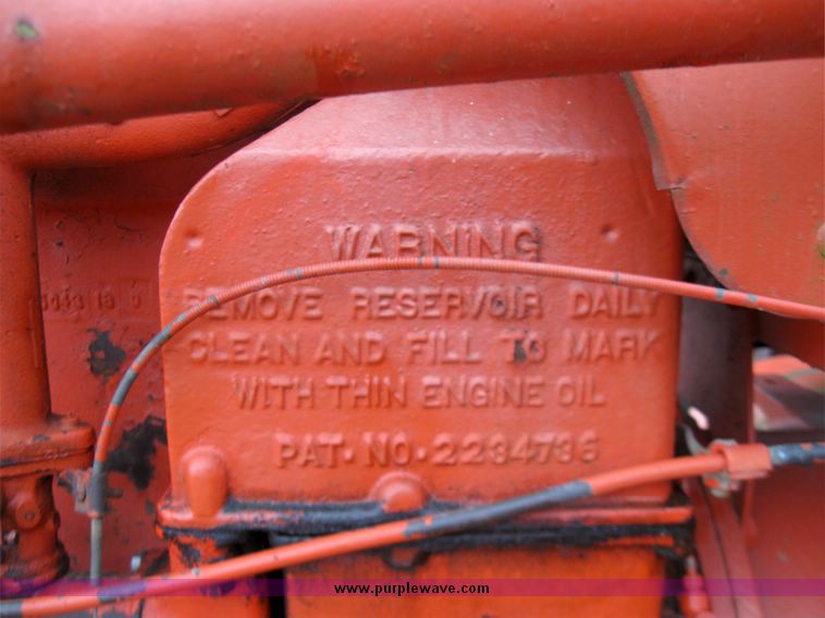 image for item 5679 1950 Case DC-3 narrow from tractor