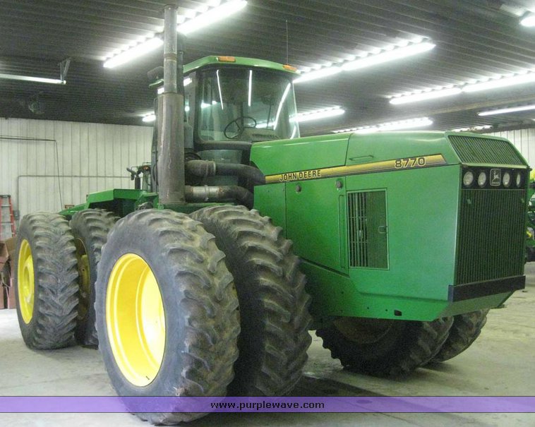 image for item 6000 1995 John Deere 8770 4WD Tractor