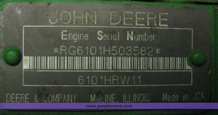 image for item 6000 1995 John Deere 8770 4WD Tractor