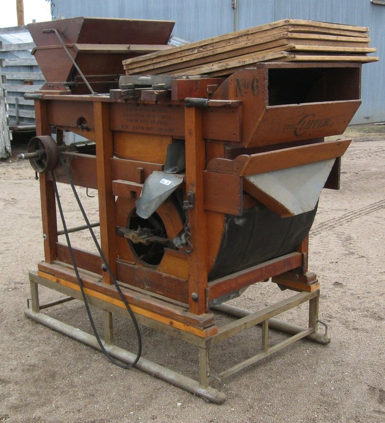 The Clipper Cleaner No.6 seed cleaner in Albert, KS Item 6031 sold