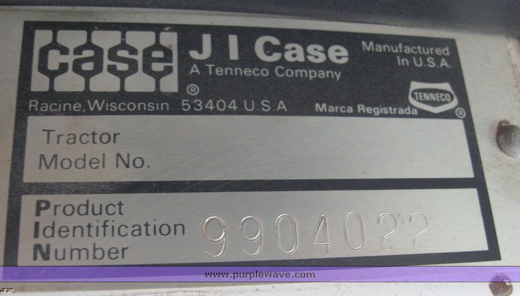 image for item 6060 1980 Case 2090 tractor