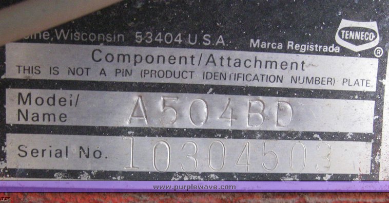 image for item 6060 1980 Case 2090 tractor