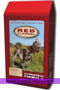 image for item 1040 50lb bag of Red Flannel or Diamond dog food