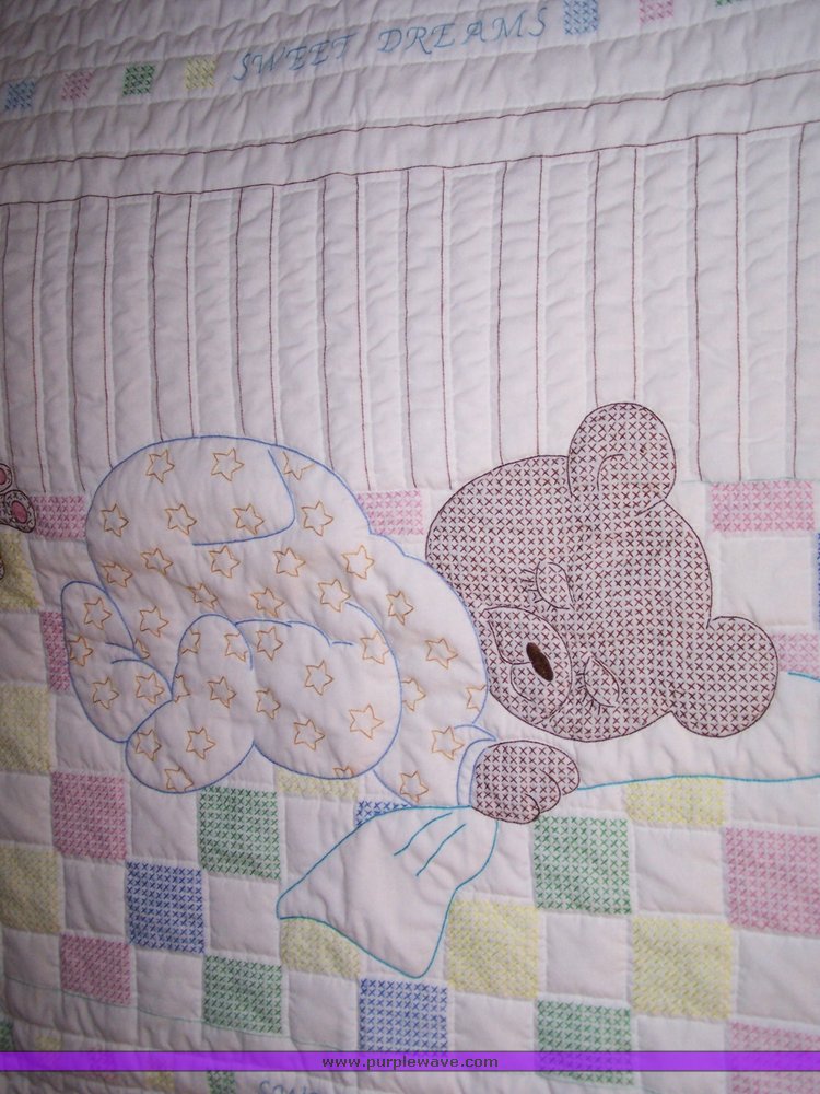 image for item 1072 Handmade baby quilt