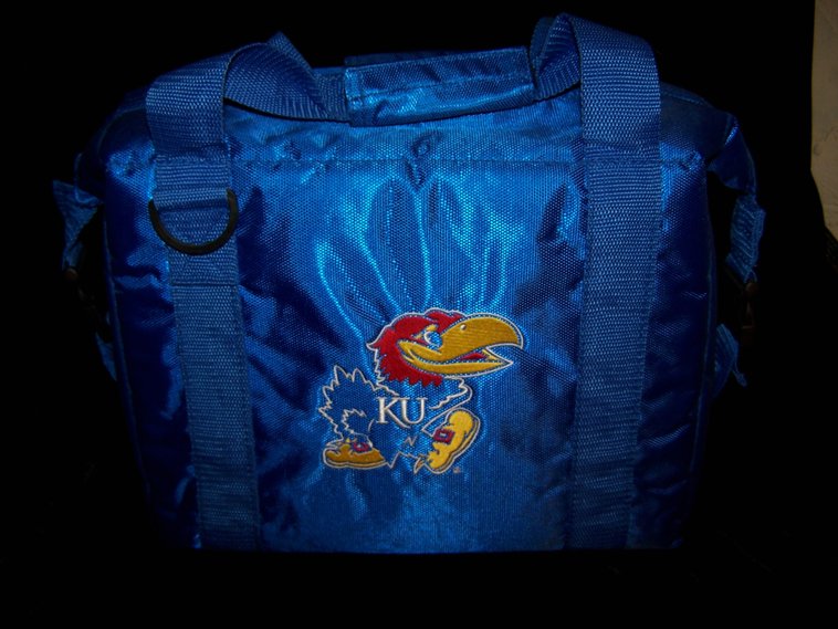 image for item 1102 Kansas University twelve pack cooler