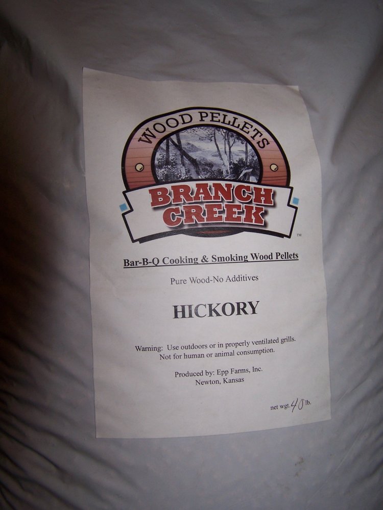 image for item 1142 Branch Creek Wood Pellets (Hickory)/BBQ Cooking & Smoking Wood Pellets
