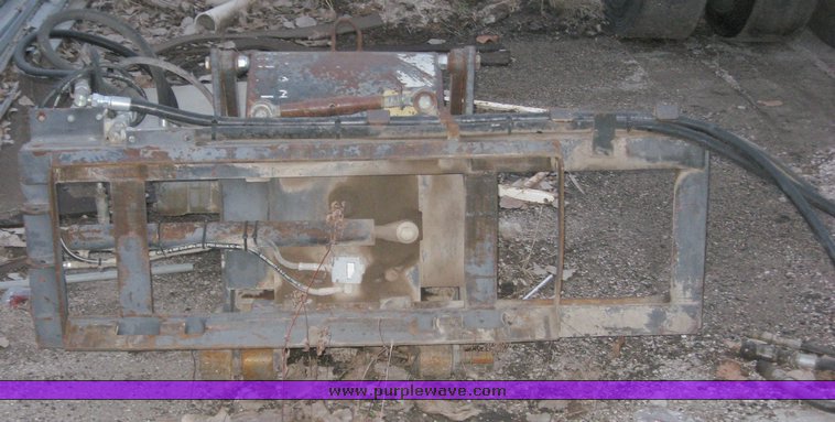 image for item 1021 2003 Universal APX450 mini-mill cold planer skid steer attachment