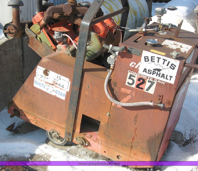 image for item 1022 Clipper C-656-KET walk behind concrete saw