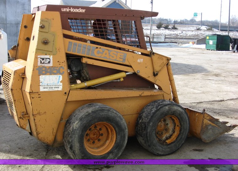 image for item 1025 1989 Case 1845C skid steer