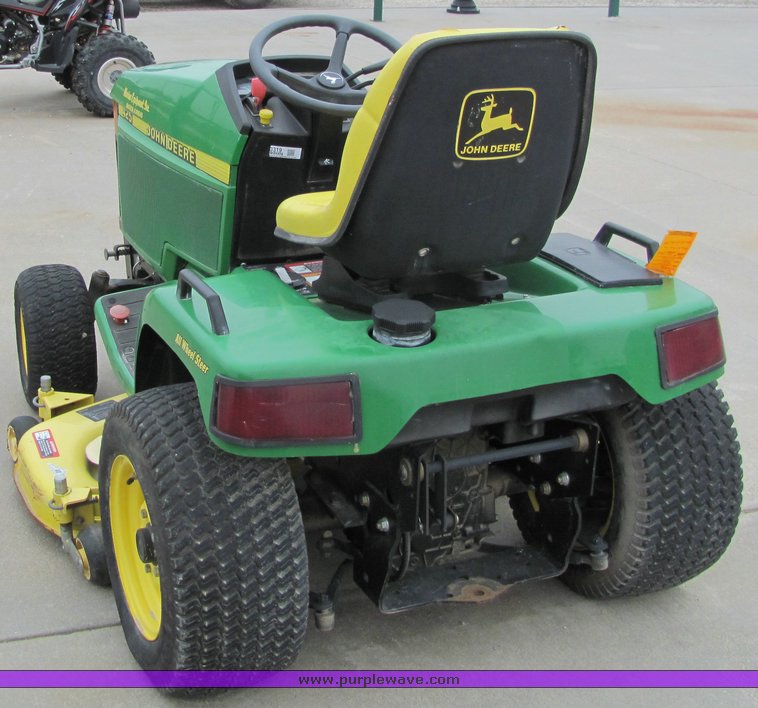 image for item 3319 John Deere 425 riding lawn mower