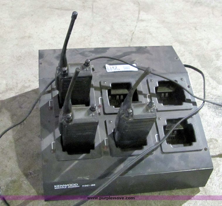 image for item 3342 Kenwood multiple charger radio system