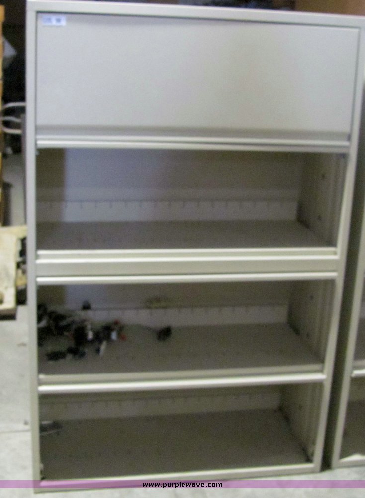 image for item 3346 (2) metal storage cabinets