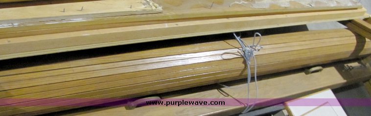 image for item 3347 (2) oak roll up doors